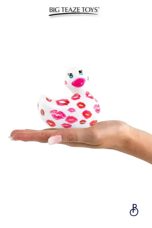 Mini Canard Vibrant Blanc et Rose - Boudoir Nimois