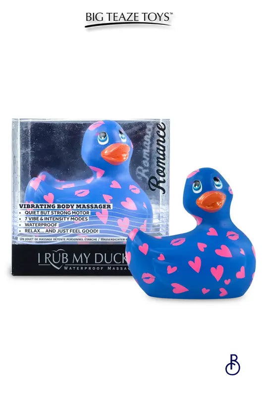 Mini Canard Vibrant Bleu et Rose - Boudoir Nimois