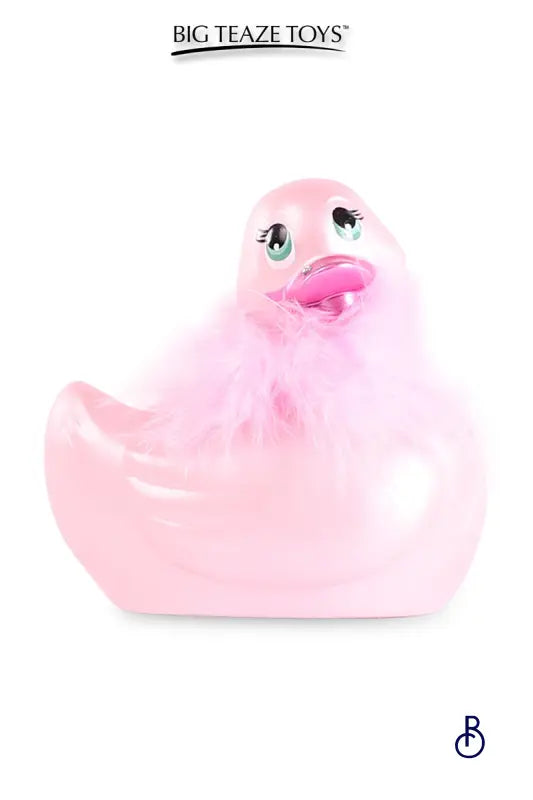 Mini Canard Vibrant Duckie Paris Rose - Boudoir Nimois