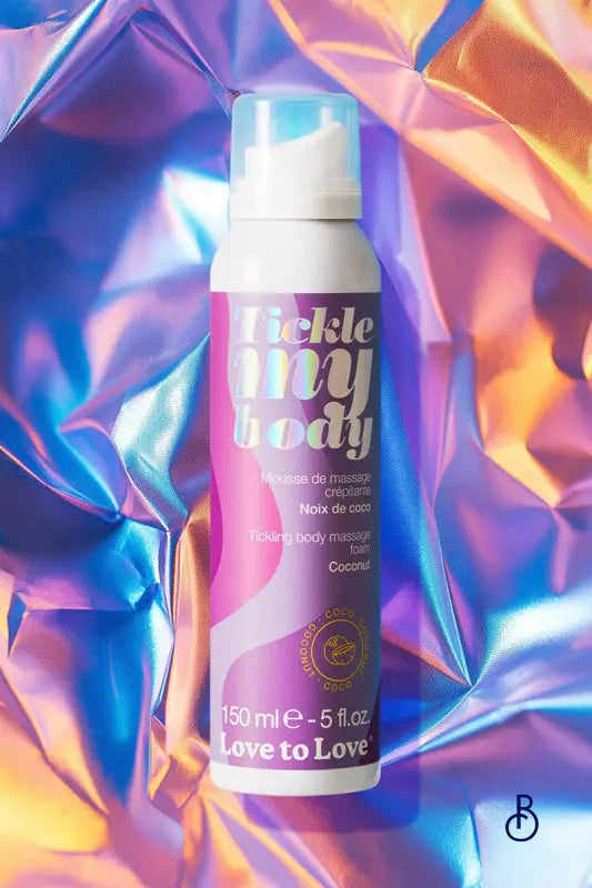Mousse massage crépitante saveur Coco - Boudoir Nimois