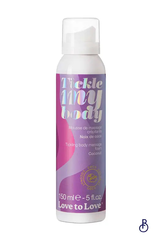 Mousse massage crépitante saveur Coco - Boudoir Nimois