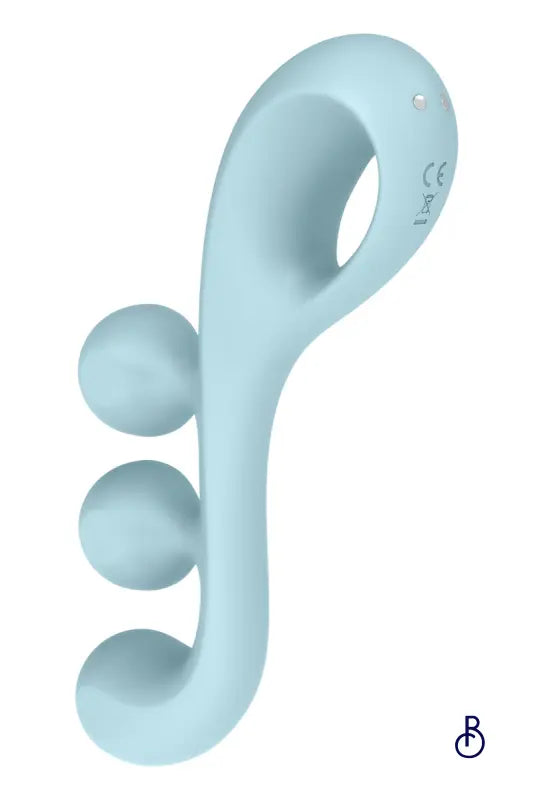 Multi-vibromasseur Tri Ball 2 bleu - Satisfyer - Boudoir