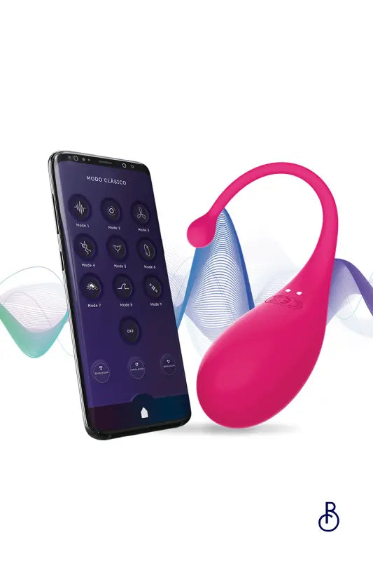 Oeuf vibrant connecté Palpitation rose - Adrien Lastic