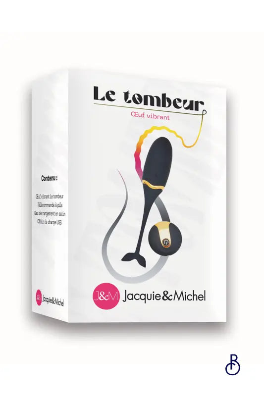 Oeuf vibrant Le tombeur - Jacquie et Michel - Boudoir Nimois