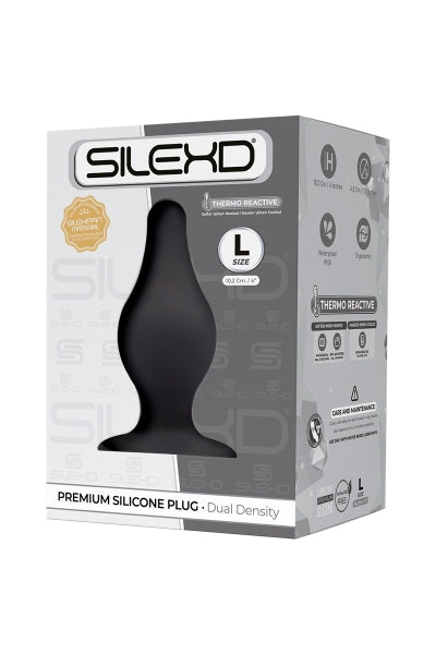 Plug anal Original Model 2 noir 10,2 cm – SilexD