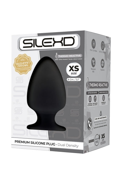 Plug anal Original Model 1 noir 8 cm – SilexD