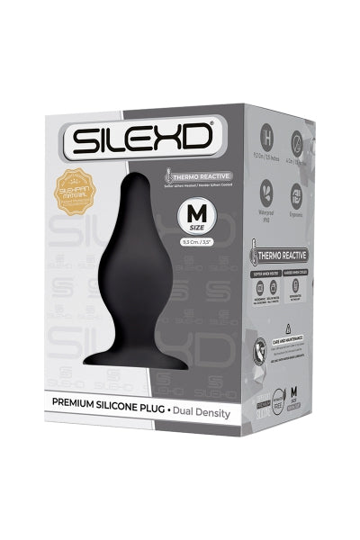 Plug anal Original Model 2 noir 9,3 cm – SilexD