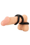 Triple Cockring aus Flüssigsilikon