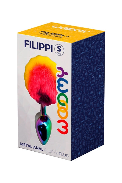 Plug anal en métal Filippi Rainbow S – Wooomy