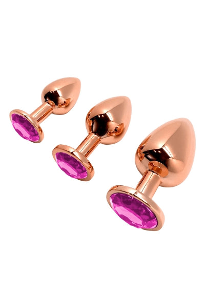 Plug anal bijou Tralalo rose S – Wooomy