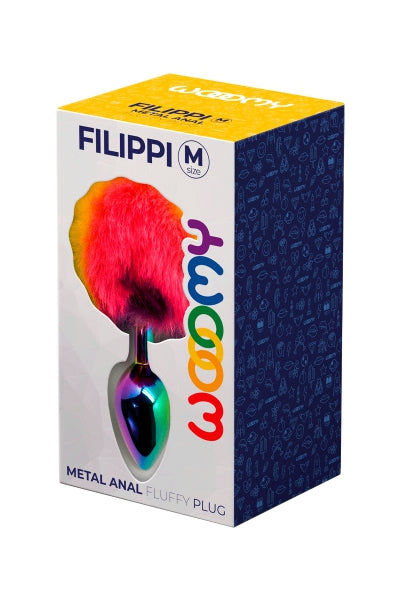 Plug anal métal Filippi Rainbow M – Wooomy