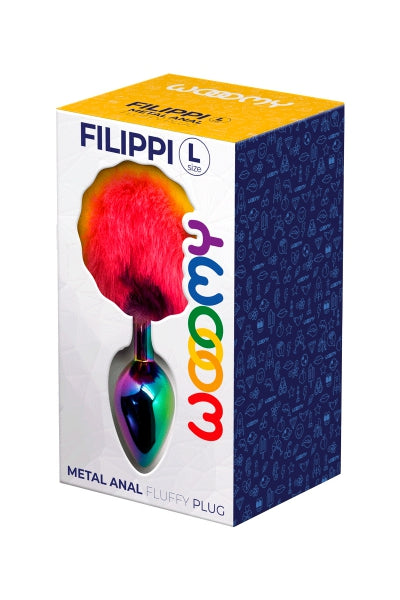 Plug anal métal Filippi Rainbow L – Wooomy