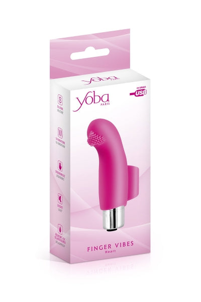 Stimulateur clitoridien Heart vibrant Yoba