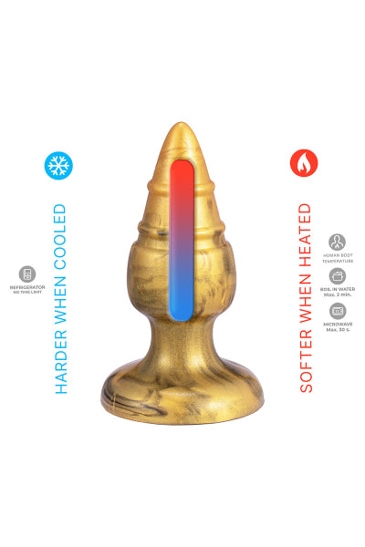 Plug anal Silicone Goldy