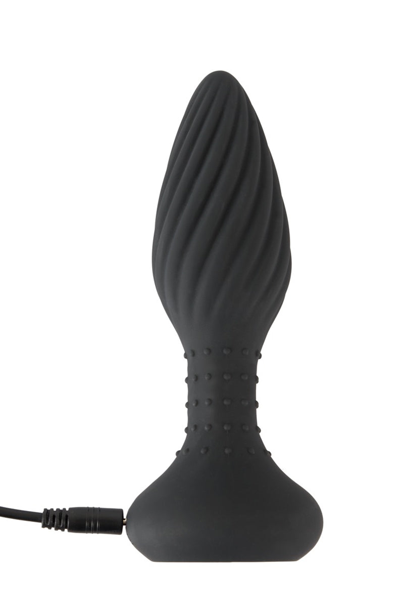 Plug anal vibrant et rotatif télécommandé