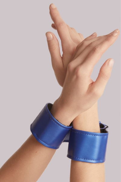 Harnais gode ceinture Curious bleu Strap-On-Me