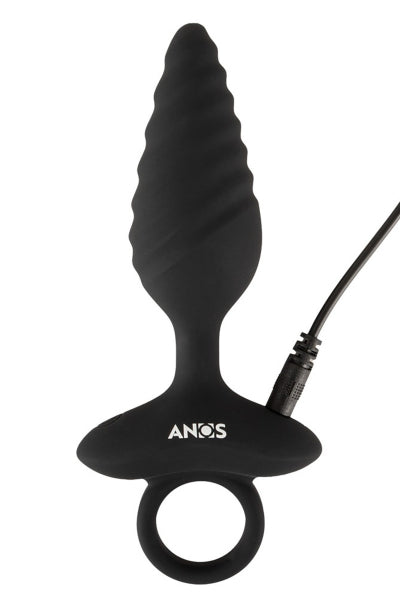 Plug anal vibrant flexible spirale – Anos