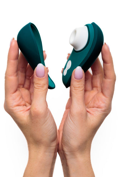 Stimulateur clitoridien Womanizer Liberty 2 bleu pétrole