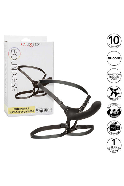 Gode ceinture vibrant Boundless Calexotics