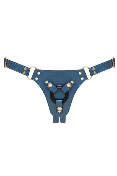 Harnais gode ceinture Generous bleu
