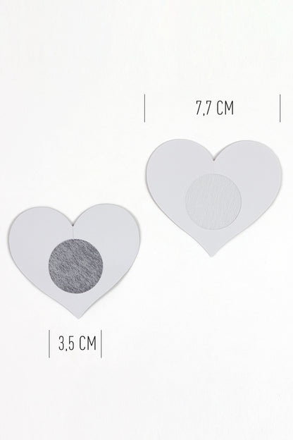 Cache-tétons coeur Wow Boobs