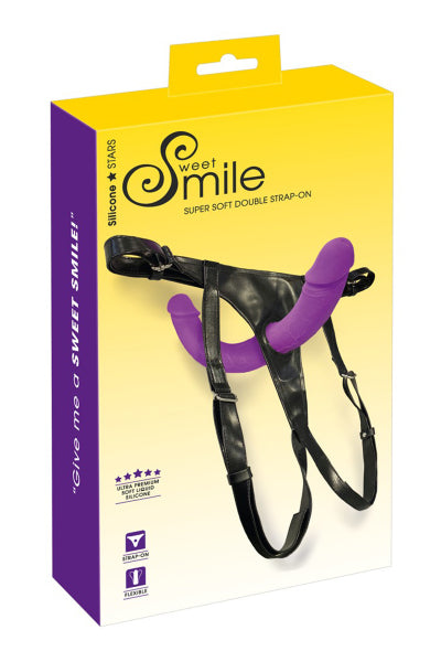 Double gode ceinture ultra doux Sweet Smile