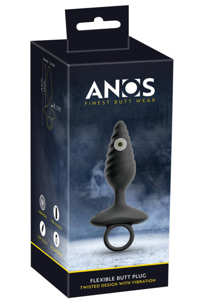 Plug anal vibrant flexible spirale – Anos