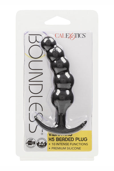 Plug anal vibrant 5 perles – Calexotics
