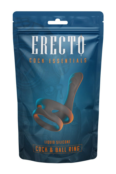 Cock & Ball Ring liquid silicone avec écarteur de périnée