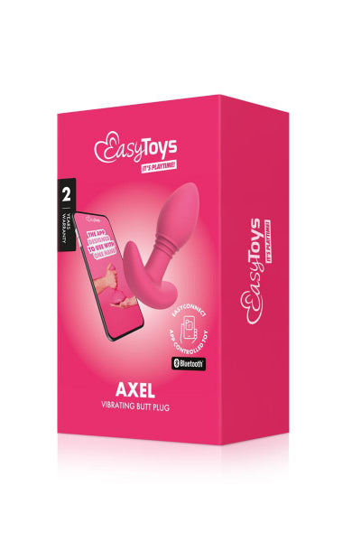 Plug anal vibrant connecté Axel – EasyConnect