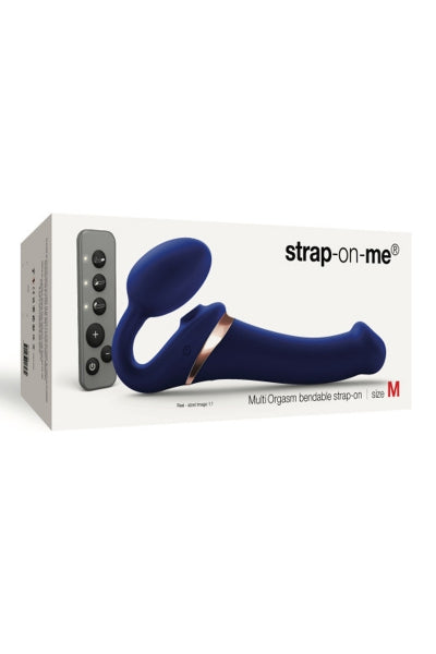 Gode ceinture Multi Orgasm bleu nuit M