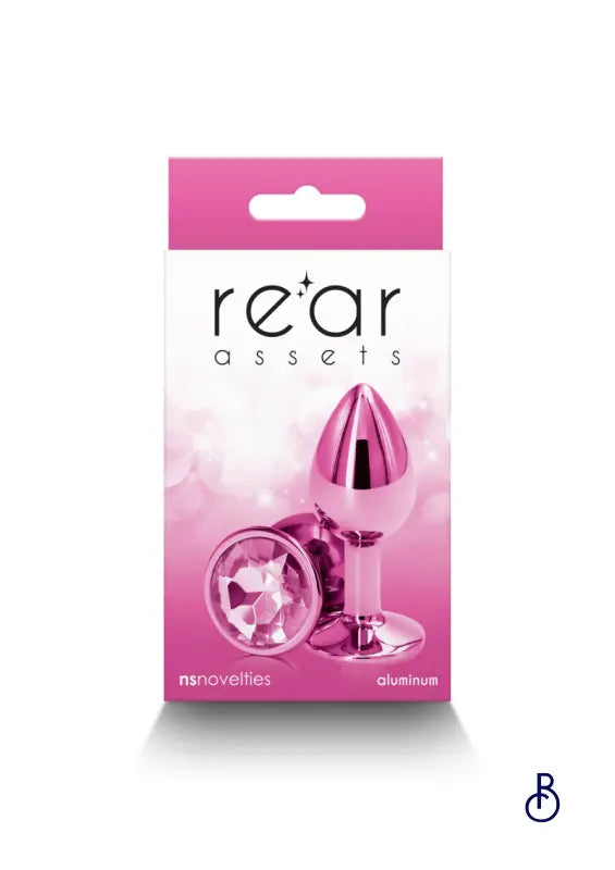 Plug Anal Chromé Rose - Boudoir Nimois