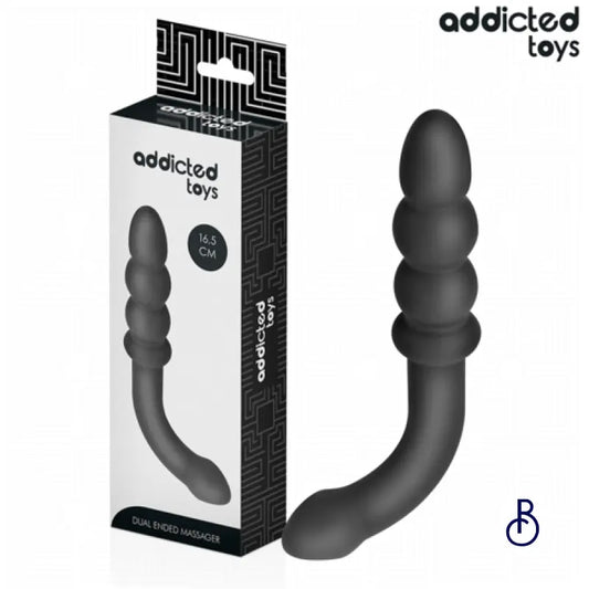 Plug Anal Double Masseur 16.5cm - Boudoir Nimois