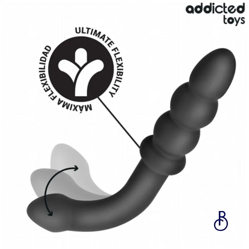Plug Anal Double Masseur 16.5cm - Boudoir Nimois