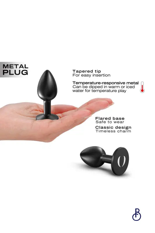 Plug anal en métal Onix Plug L - Dorcel - Boudoir Nimois