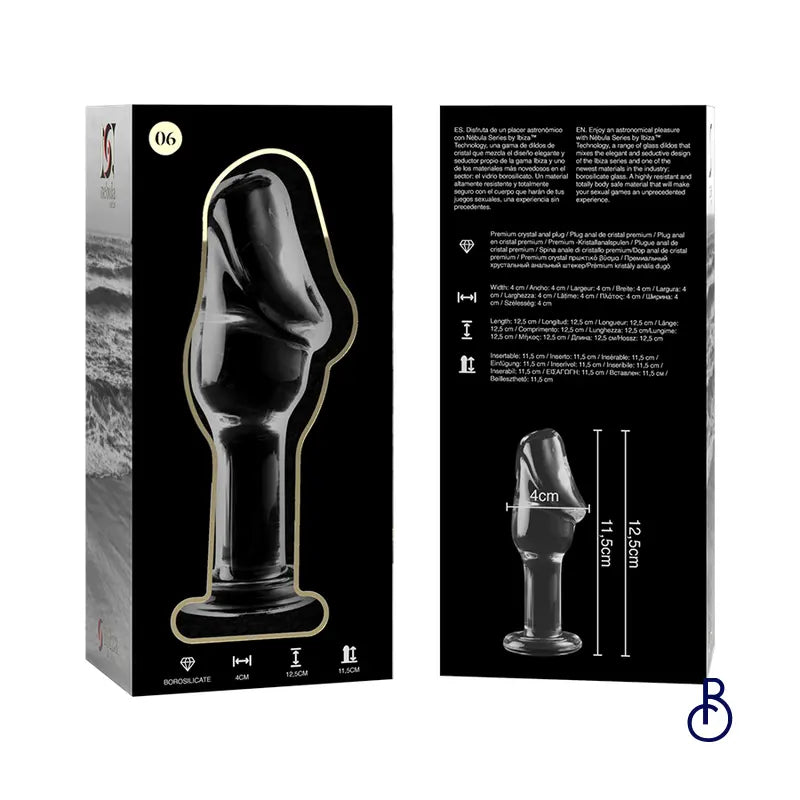 Plug Anal en Verre Modèle 6 - Boudoir Nimois