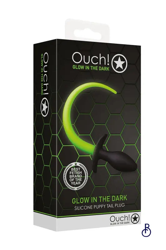 Plug Anal Queue de Chien Phosphorescent - Boudoir Nimois