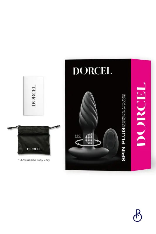 Plug anal rotatif Spin Plug - Dorcel - Boudoir Nimois