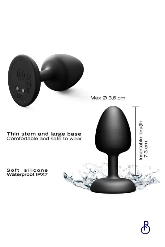 Plug anal vibrant télécommandé Geisha Plug Infinite L