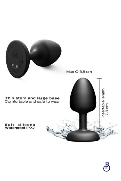 Plug anal vibrant télécommandé Geisha Plug Infinite L