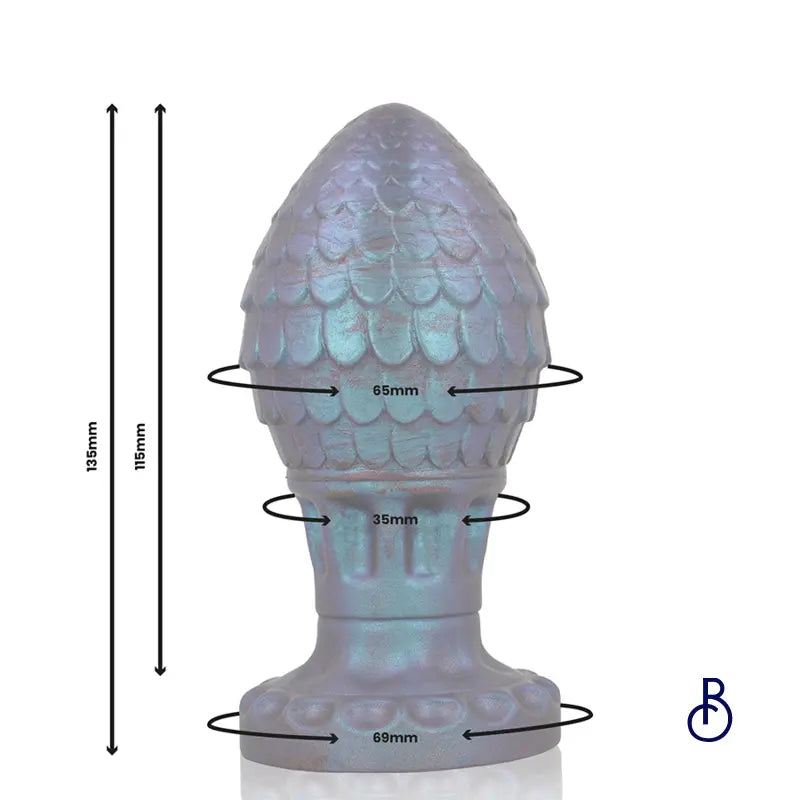 Plug Anal Vrakos Oeuf de Dragon Taille L - Boudoir Nimois