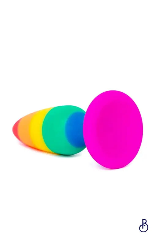 Plug arc en ciel Hiperloo M - Wooomy - Boudoir Nimois