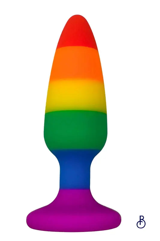 Plug arc en ciel Hiperloo M - Wooomy - Boudoir Nimois