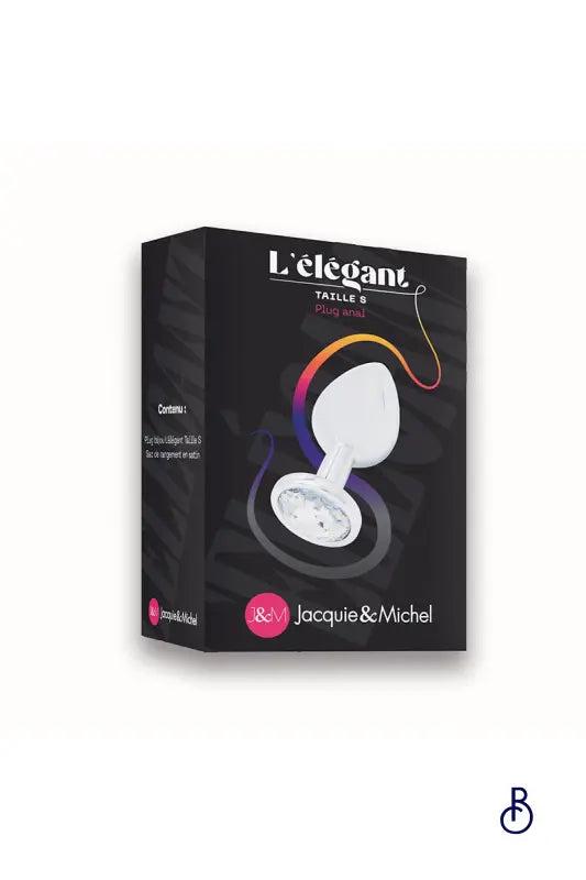 Plug bijou L’élégant S - Jacquie et Michel - Boudoir Nimois