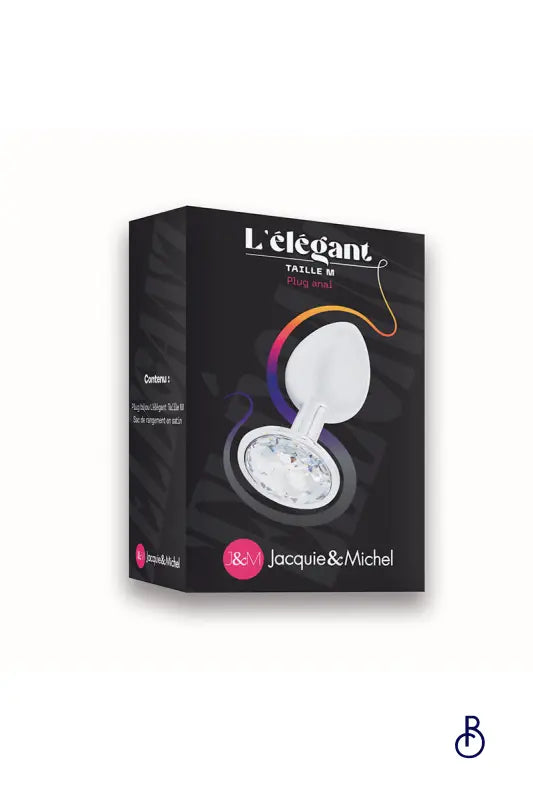 Plug bijou L’élégant S - Jacquie et Michel - Boudoir Nimois