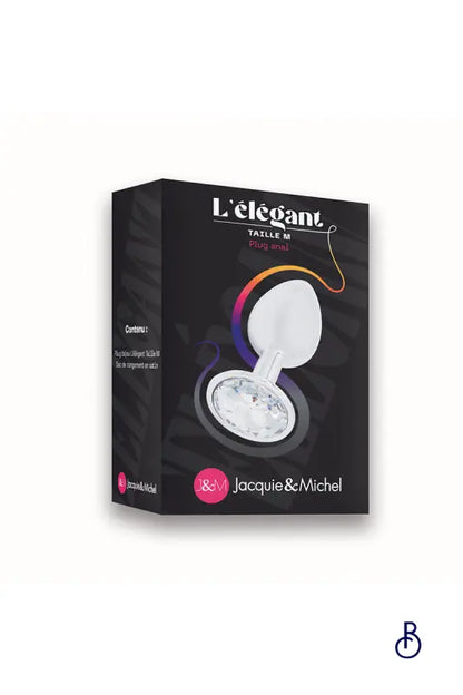 Plug bijou L’élégant S - Jacquie et Michel - Boudoir Nimois