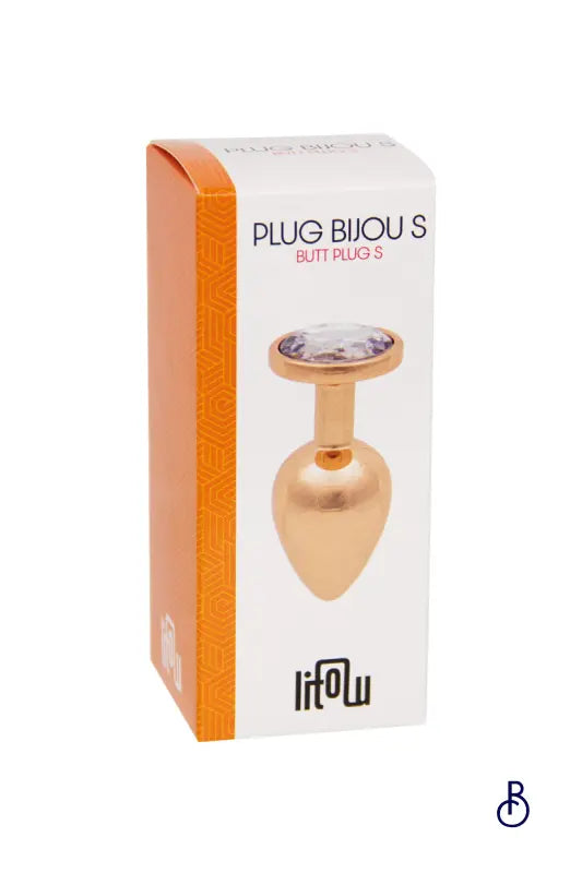 Plug bijou rose gold S - Litolu - Boudoir Nimois