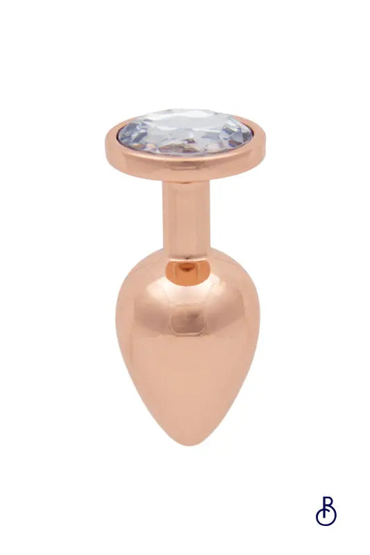 Plug bijou rose gold S - Litolu - Boudoir Nimois