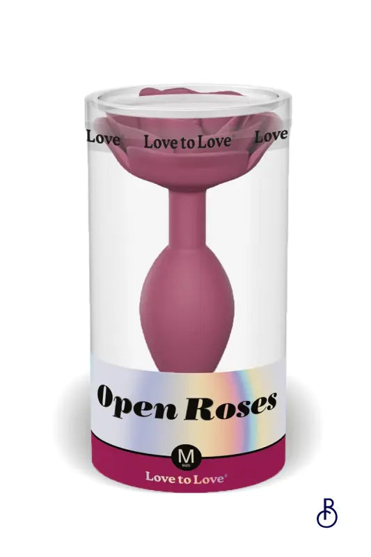 Plug Open Roses M - Love to Love - Boudoir Nimois