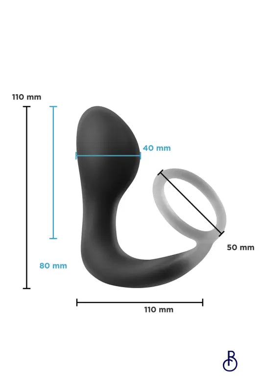 Plug prostatique avec cockring Renegade Slingshot - Boudoir